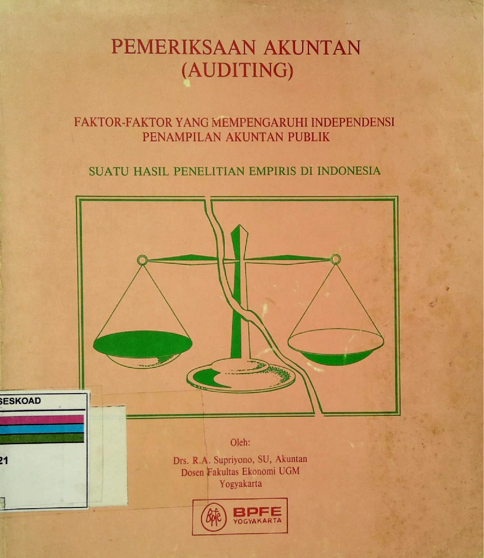 Pemeriksaan Akuntan (Auditing)